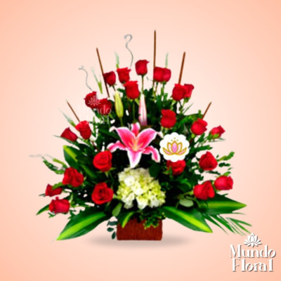San valentin 11 - floreria miraflores Amor Incondicional