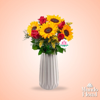 San valentin 15 - floreria miraflores Sunflower
